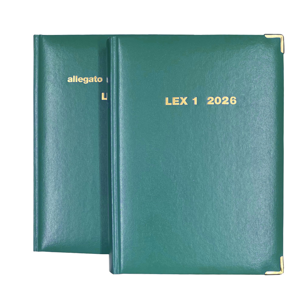 Agenda Legale LEX 1 due volumi – 2026 – PRENOTA ORA! Spedizione a fine Giugno!